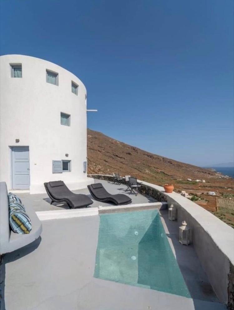 Anemos Windmill Villa Vourvoúlos Exterior foto